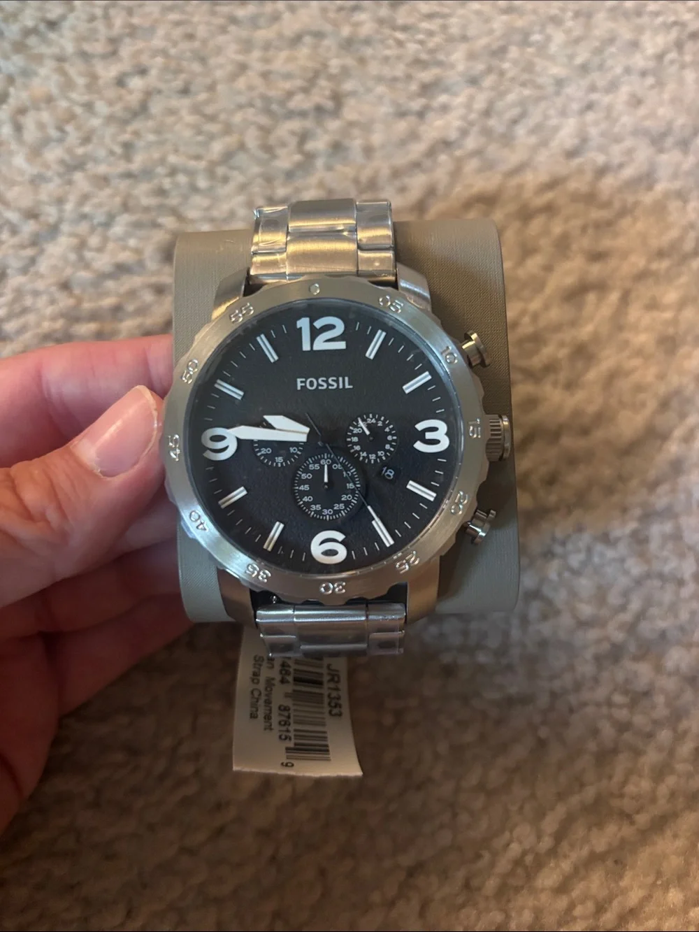 Brand New Fossil Silver Watch